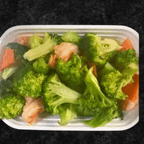 Best 107.水煮芥兰虾 Steamed Shrimp with Broccoli in Schofield, WI